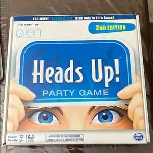 Heads Up Party Game - 2nd Edition New, Unused
